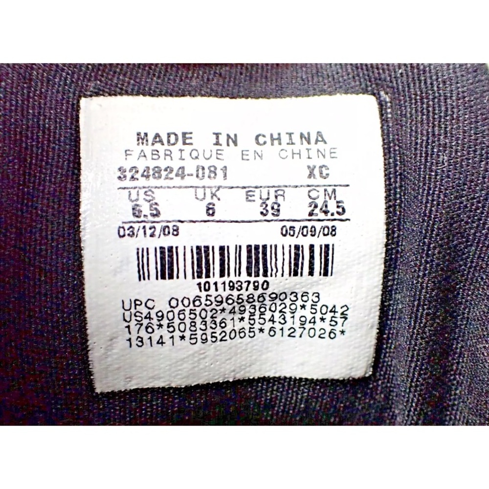 Nike Air Max Bizness Basketball Shoes Black Orange 324824-081 youth 6.5 - Picture 9 of 11